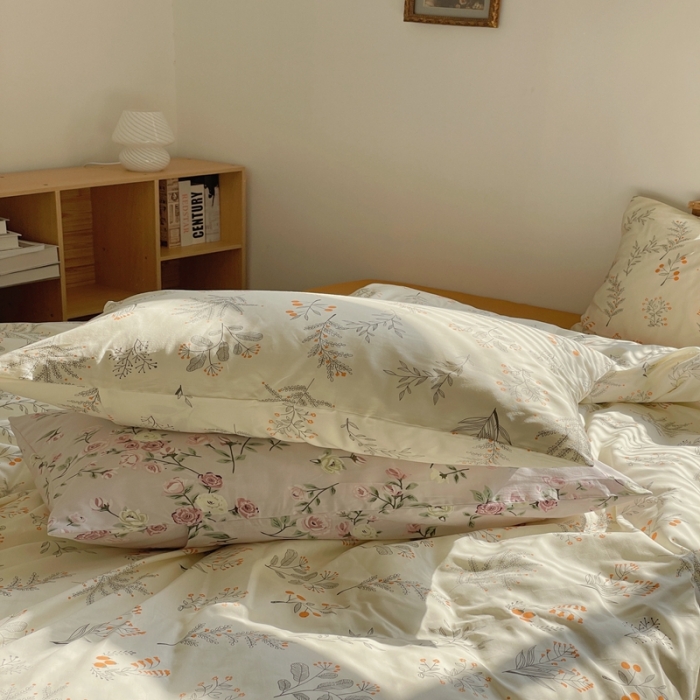 91家纺网 家纺一手货源 找家纺 时年 2022新款全棉碎花系列 清雅