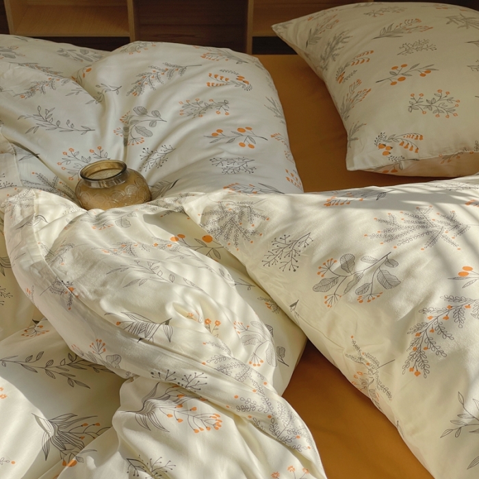 91家纺网 家纺一手货源 找家纺 时年 2022新款全棉碎花系列 清雅