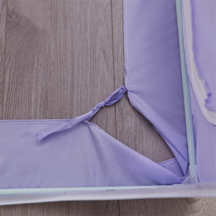 91家纺网 家纺一手货源 找家纺 新太阳 2022新款遮光防尘一体式学生蚊帐 雏菊-紫