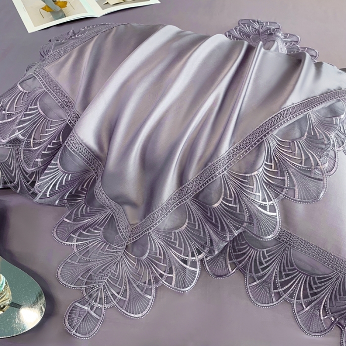 91家纺网 家纺一手货源 找家纺 榻尚2023新款80S高端天丝夏被四件套悦气质紫 会员-20