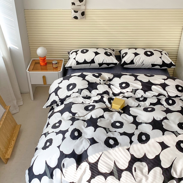 91家纺网 家纺一手货源 找家纺 怡家居 2022春季新款全棉四件套第四批 初曼