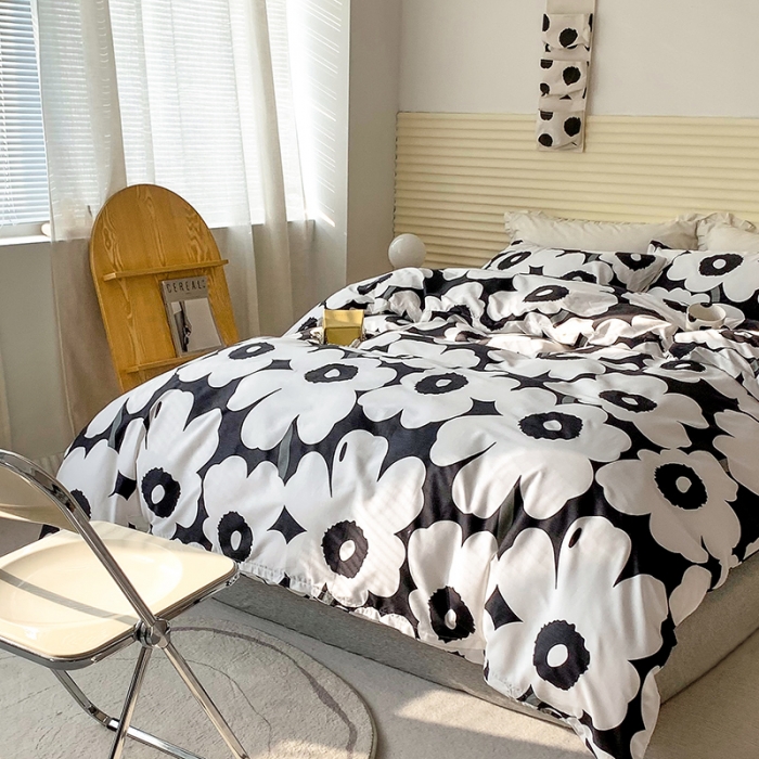 91家纺网 家纺一手货源 找家纺 怡家居 2022春季新款全棉四件套第四批 初曼