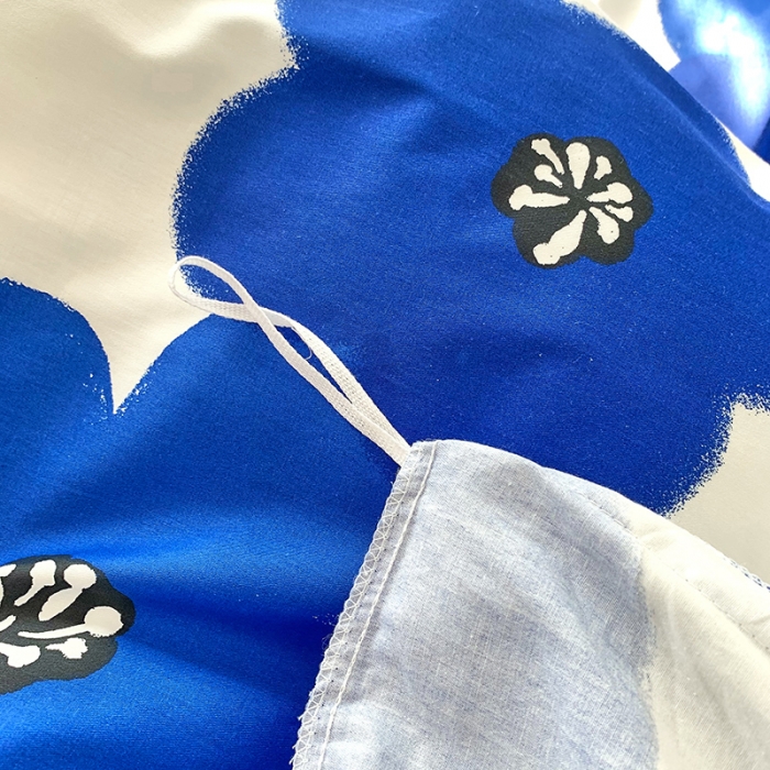 91家纺网 家纺一手货源 找家纺 怡家居 2022春季新款全棉四件套第四批 蓝茵