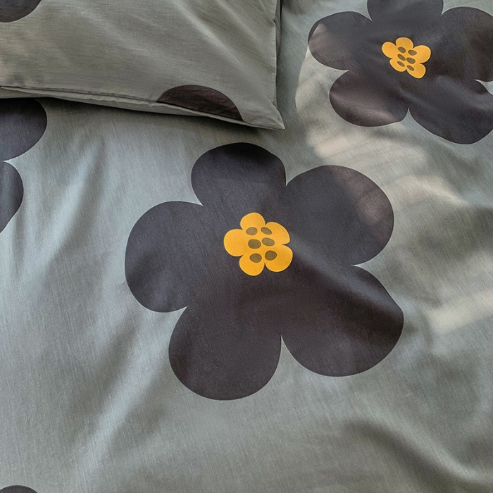 91家纺网 家纺一手货源 找家纺 怡家居 2022春季新款全棉四件套第四批 山茶