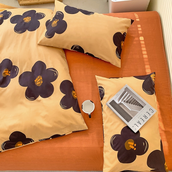 91家纺网 家纺一手货源 找家纺 怡家居 2022春季新款全棉四件套第四批 夏花