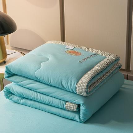 91家纺网 家纺一手货源 找家纺 （总）U被家纺2025新款法国夫人夏被夏凉被实拍图