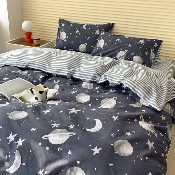 91家纺网 家纺一手货源 找家纺 怡家居 2022春季新款全棉四件套第五批 遨游