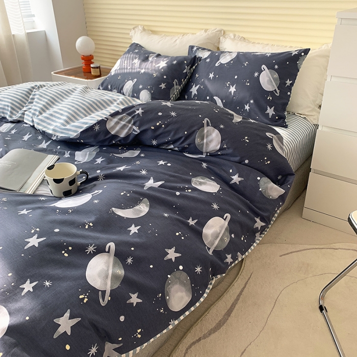 91家纺网 家纺一手货源 找家纺 怡家居 2022春季新款全棉四件套第五批 遨游