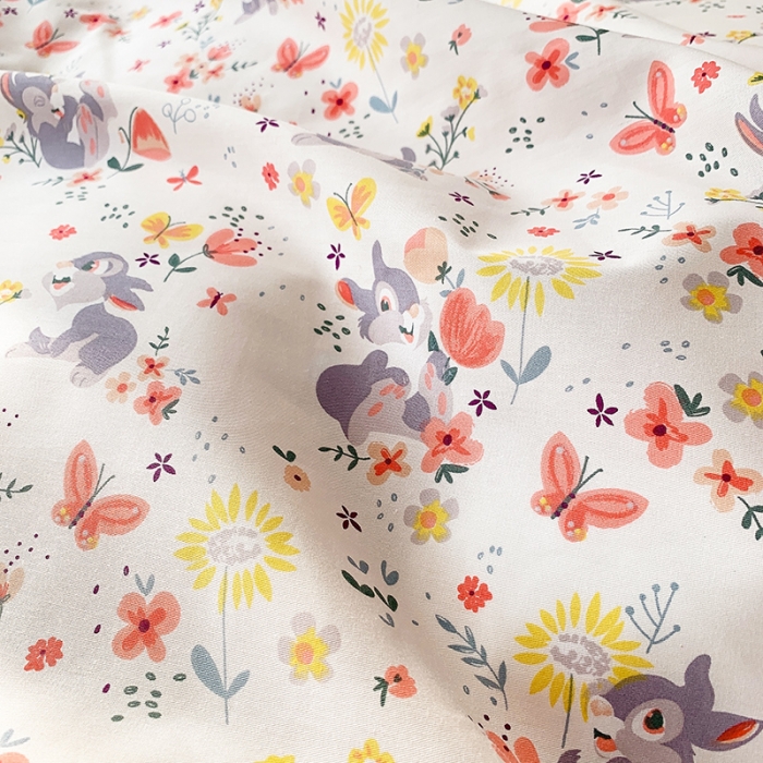 91家纺网 家纺一手货源 找家纺 怡家居 2022春季新款全棉四件套第五批 彩色小兔