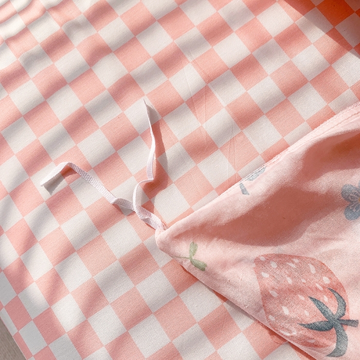 91家纺网 家纺一手货源 找家纺 怡家居 2022春季新款全棉四件套第五批 甜蜜草莓