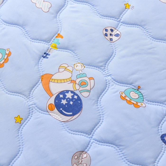 91家纺网 家纺一手货源 找家纺 好欣怡家纺 2024新款海藻棉夏被夏凉被 快乐星球