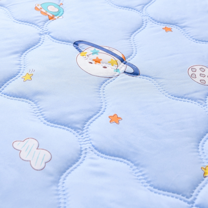 91家纺网 家纺一手货源 找家纺 好欣怡家纺 2024新款海藻棉夏被夏凉被 快乐星球