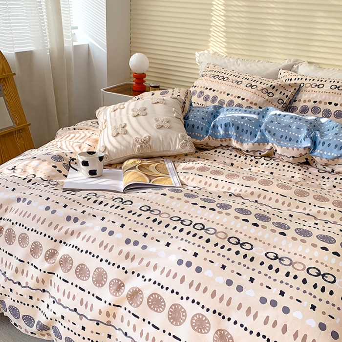 91家纺网 家纺一手货源 找家纺 怡家居 2022春季新款全棉四件套第五批 罗马空间