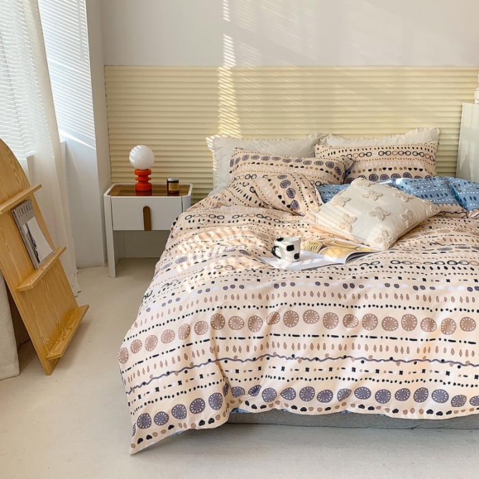 91家纺网 家纺一手货源 找家纺 怡家居 2022春季新款全棉四件套第五批 罗马空间