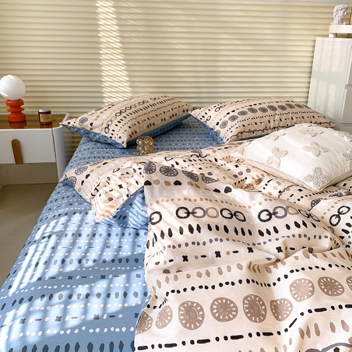 91家纺网 家纺一手货源 找家纺 怡家居 2022春季新款全棉四件套第五批 罗马空间