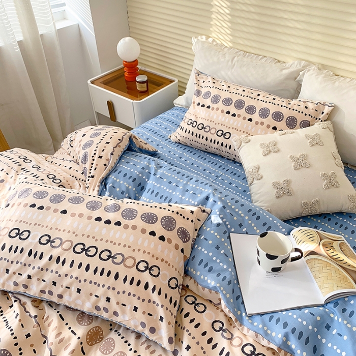 91家纺网 家纺一手货源 找家纺 怡家居 2022春季新款全棉四件套第五批 罗马空间