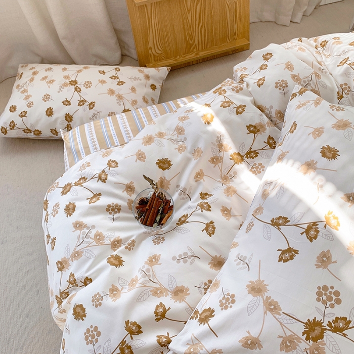 91家纺网 家纺一手货源 找家纺 怡家居 2022春季新款全棉四件套第五批 若溪