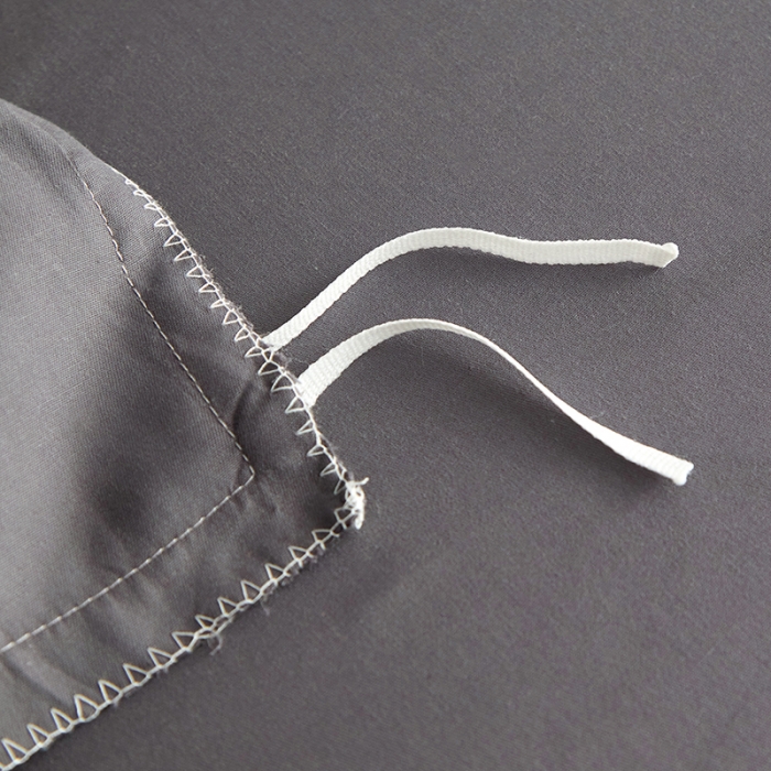 91家纺网 家纺一手货源 找家纺 凡客 2022新款磨毛提花重工刺绣小鹿四件套 小鹿森林-灰