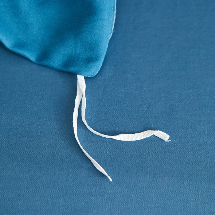 91家纺网 家纺一手货源 找家纺 凡客 2022新款磨毛提花重工刺绣小鹿四件套 小鹿森林-蓝