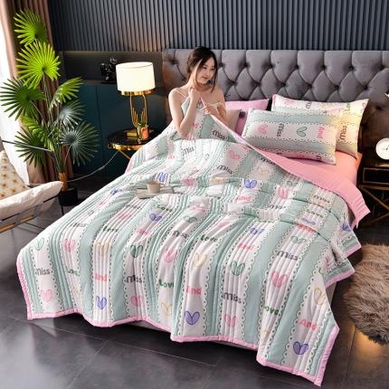 圣楚 2024年新款清新水洗单夏被夏凉被空调被直播供货 心晴