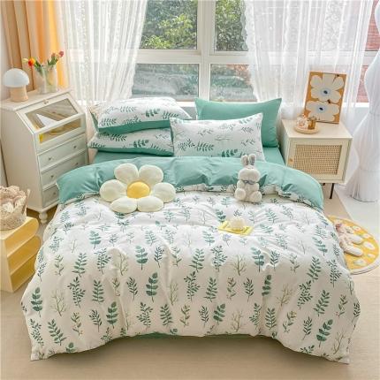 91家纺网 家纺一手货源 找家纺 （总）琪格格纺织 2022新款纯棉小清新套件及单品