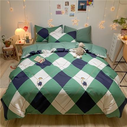 91家纺网 家纺一手货源 找家纺 （总）琪格格纺织 2022新款纯棉小清新套件及单品