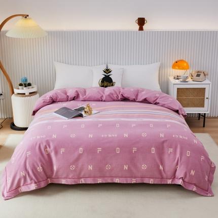 91家纺网 家纺一手货源 找家纺 （总）杜先生 2023新款全棉加厚磨毛系列单被套