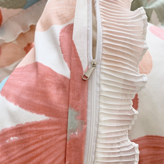 91家纺网 家纺一手货源 找家纺 仟网汇 2022新款全棉喷气13070床盖三件套四件套 相遇