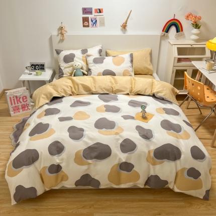 芊寻家居 2024年新款全棉印花13372四件套 简约