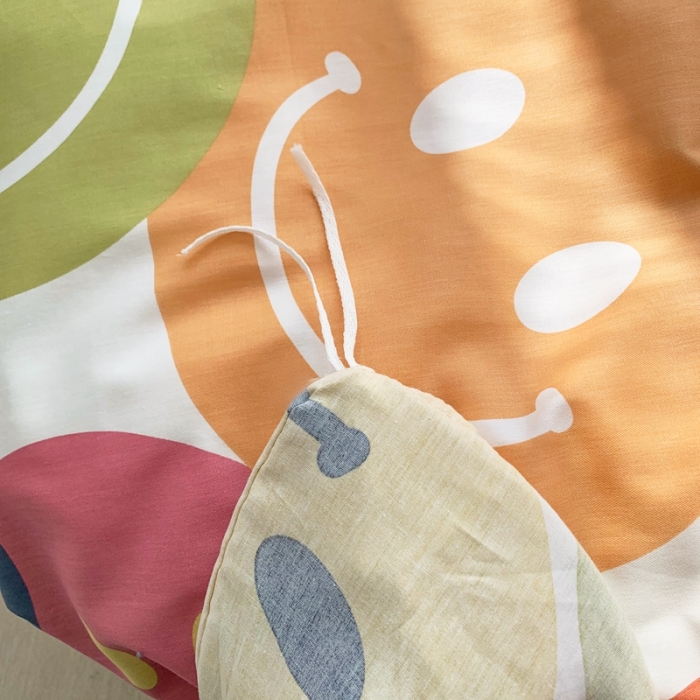 91家纺网 家纺一手货源 找家纺 仟网汇2022新款全棉喷气13070床盖三件套四件套专属笑脸