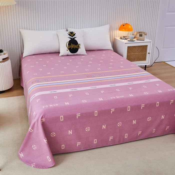 91家纺网 家纺一手货源 找家纺 （总）杜先生 2023新款全棉加厚磨毛系列床单