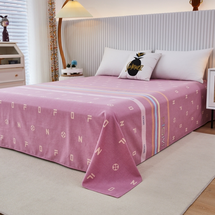 91家纺网 家纺一手货源 找家纺 （总）杜先生 2023新款全棉加厚磨毛系列床单