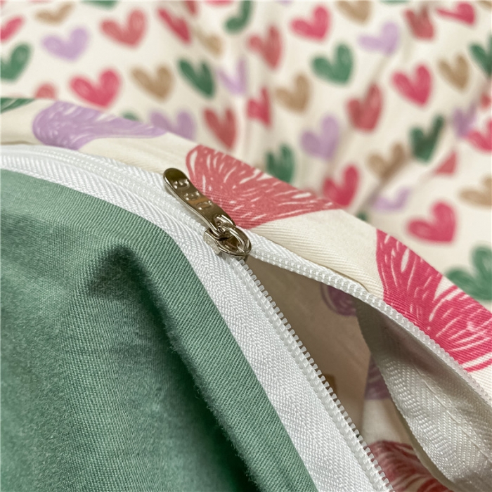 91家纺网 家纺一手货源 找家纺 琪格格纺织 2022新款纯棉小清新套件及单品 彩色甜心