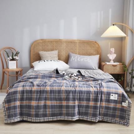 91家纺网 家纺一手货源 找家纺 鑫棉坊 2022新款全棉水洗棉夏被 伯恩