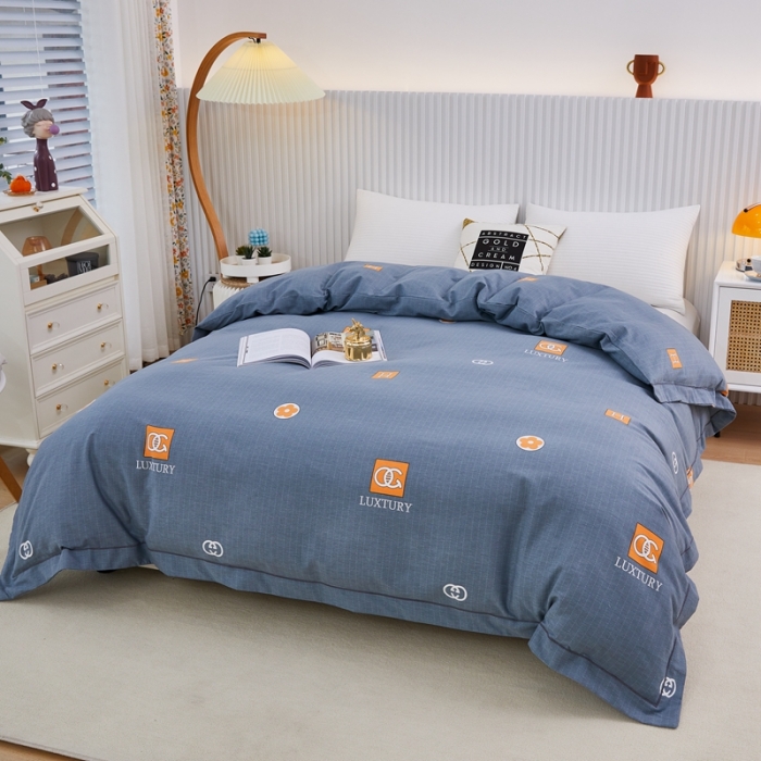 91家纺网 家纺一手货源 找家纺 杜先生 2023新款全棉加厚磨毛系列单被套