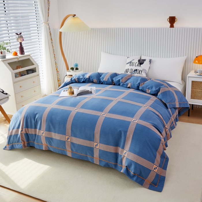 91家纺网 家纺一手货源 找家纺 杜先生 2023新款全棉加厚磨毛系列单被套 艺术构想-灰