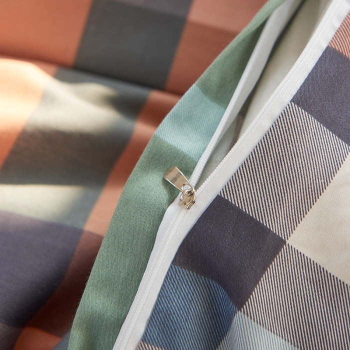 91家纺网 家纺一手货源 找家纺 仟网汇 2022新款全棉喷气13070四件套 时尚领域-绿