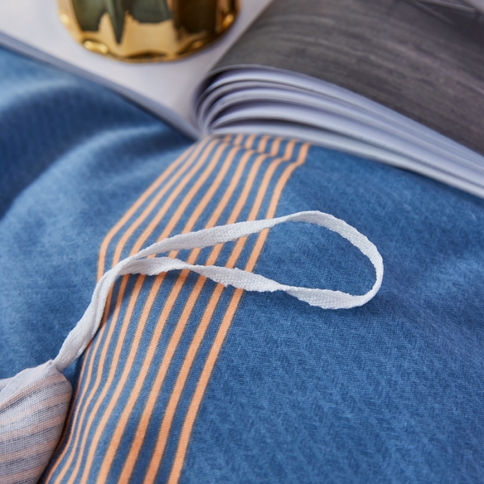 91家纺网 家纺一手货源 找家纺 杜先生 2023新款全棉加厚磨毛系列四件套 艺术构想-灰