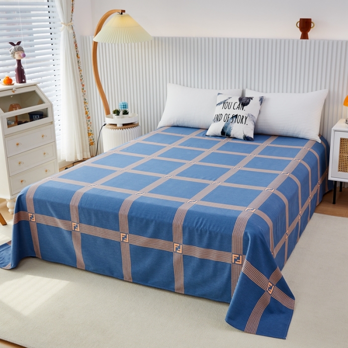 91家纺网 家纺一手货源 找家纺 杜先生22新款全棉加厚磨毛系列床单 艺术构想-灰（直角床单）