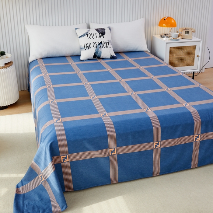 91家纺网 家纺一手货源 找家纺 杜先生22新款全棉加厚磨毛系列床单 艺术构想-灰（直角床单）