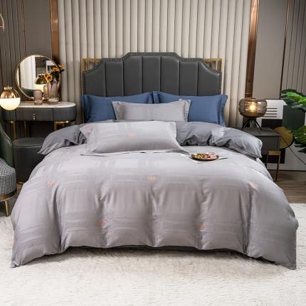 91家纺网 家纺一手货源 找家纺 （总）品乐120支长绒棉苏绣锦提花全棉四件套直播