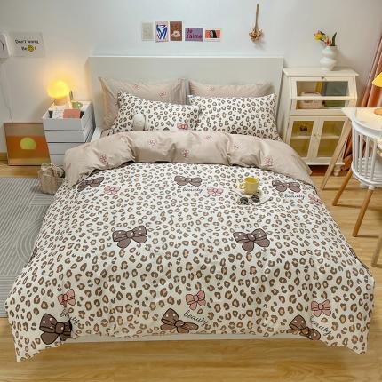 91家纺网 家纺一手货源 找家纺 昊翔 2024新款13372全棉印花四件套 赫本