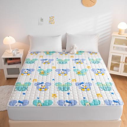 91家纺网 家纺一手货源 找家纺 （总）鑫钰2023新款迪士尼全棉床笠纯棉抗菌床罩席梦思保护罩