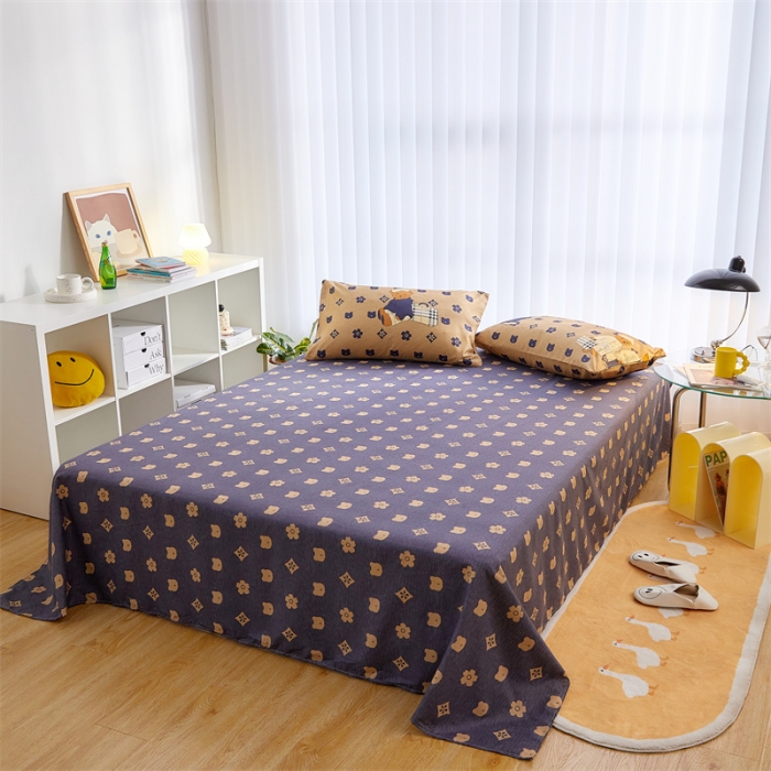 91家纺网 家纺一手货源 找家纺 VIP被业2022新款童趣大豆夏被旅行熊