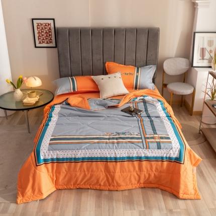 91家纺网 家纺一手货源 找家纺 （总）金爱家 2023新款全棉夏被四件套