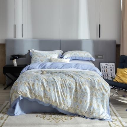 （总）榻尚 2023新款60S进口奥地利天丝四件套-花享