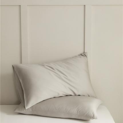 新款60支天丝单品系列-枕套光泽灰