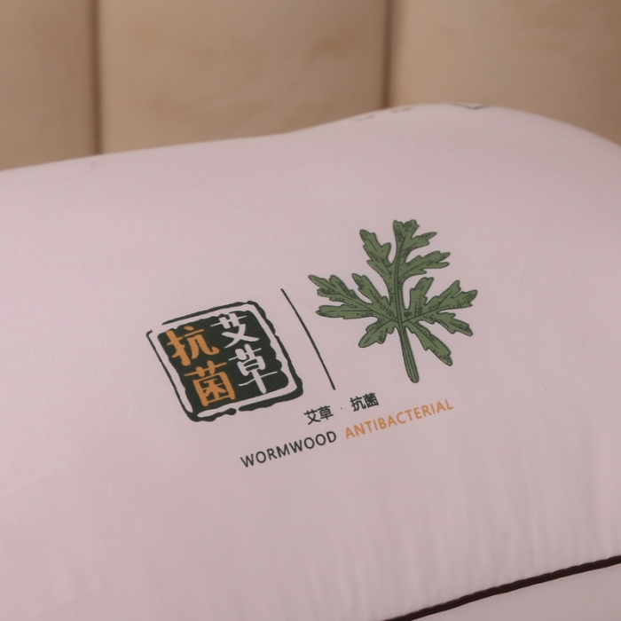 91家纺网 家纺一手货源 找家纺 锦绣万家 直播跑量赠品礼品艾草枕头磨毛枕芯 粉色