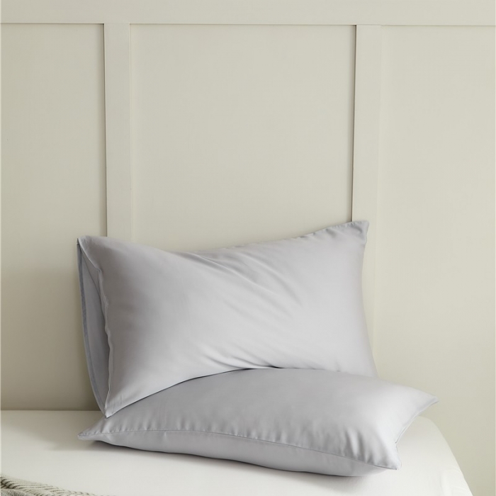 91家纺网 家纺一手货源 找家纺 新款60支天丝单品系列枕套水晶紫灰