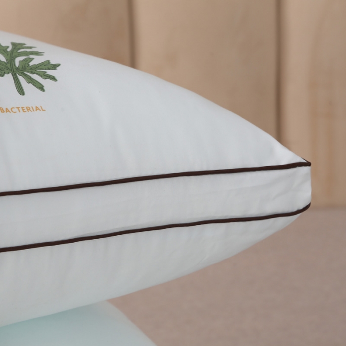 91家纺网 家纺一手货源 找家纺 总锦绣万家 直播跑量赠品礼品艾草枕头磨毛枕芯 蓝色